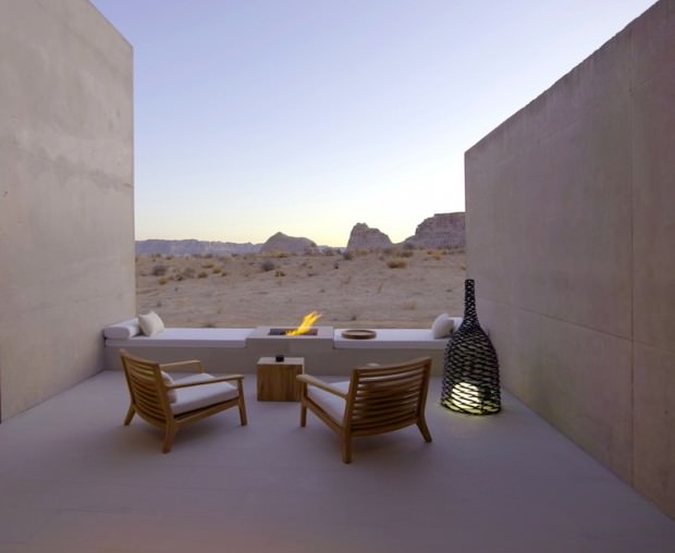 Amangiri - Amangiri Suite Desert Lounge